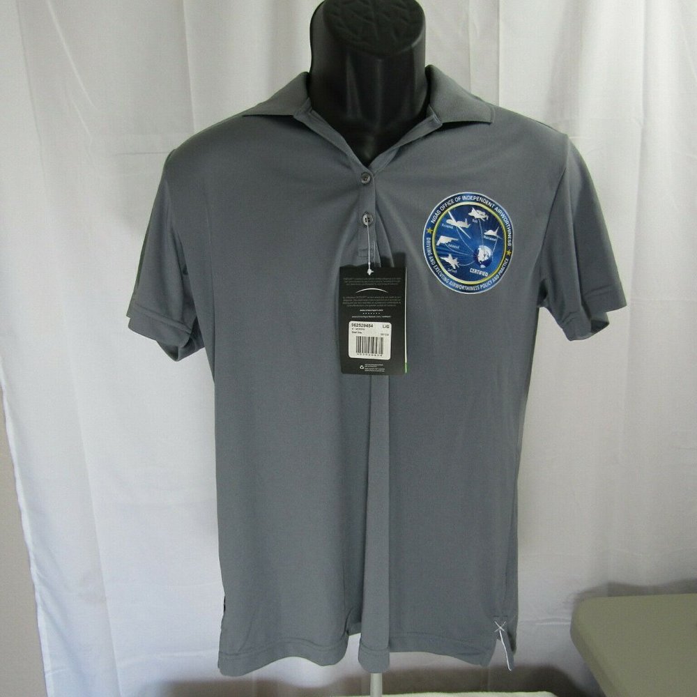 ONTOUR Golf WEBtech 100 Series Women's Grey Polo L